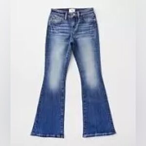 Girls - Buckle Mid-Rise Boot Stretch Jean 7Long